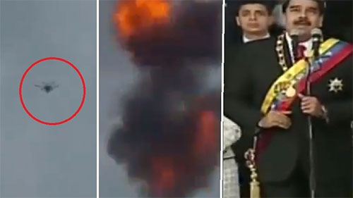 Detienen a otros tres sospechosos por el intento de atentado contra Maduro